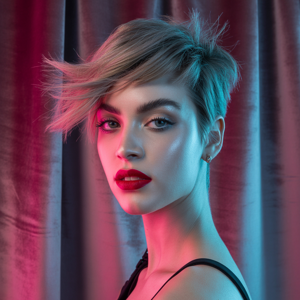 messy short hairstyles