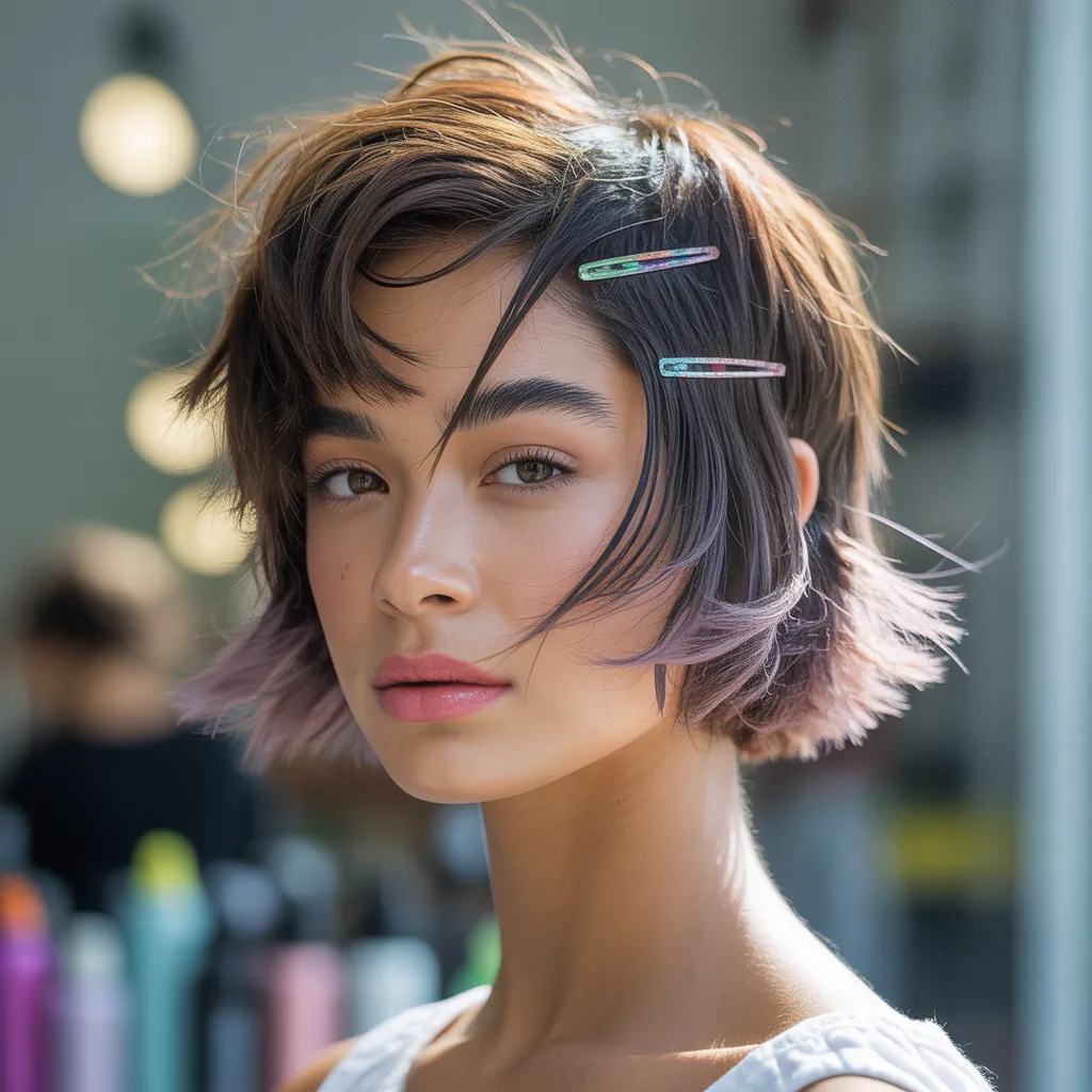 messy short hairstyles