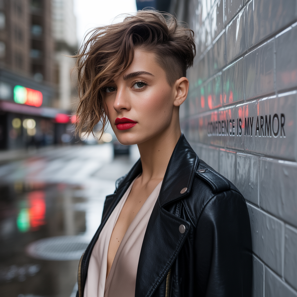 messy short hairstyles