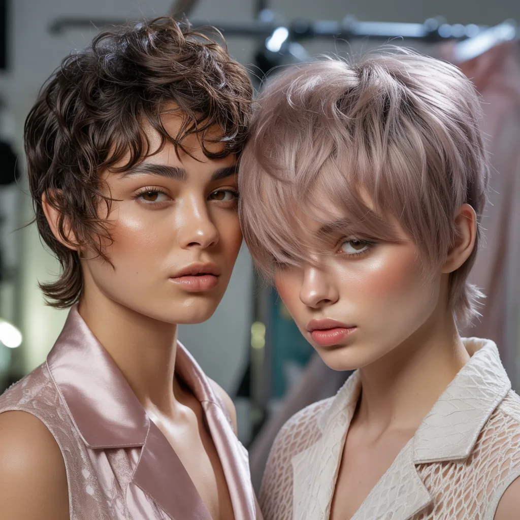 messy short hairstyles