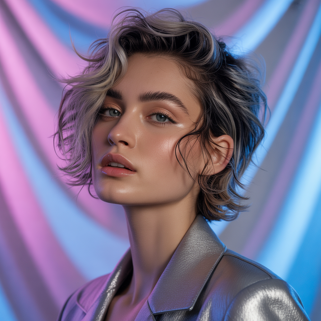 messy short hairstyles