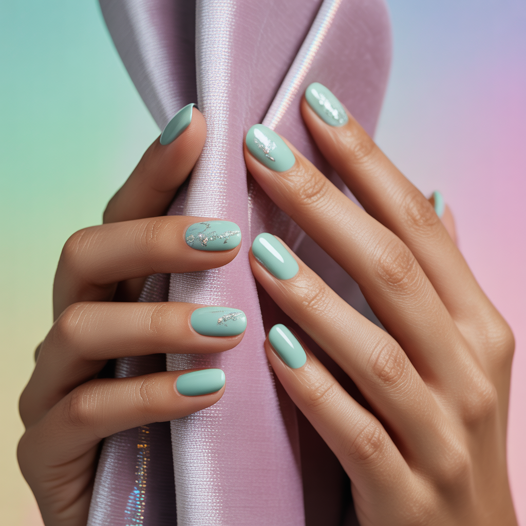 mint nails