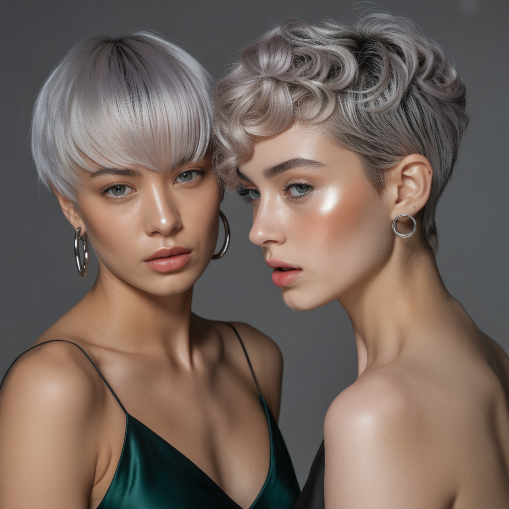 modern short haircuts for women