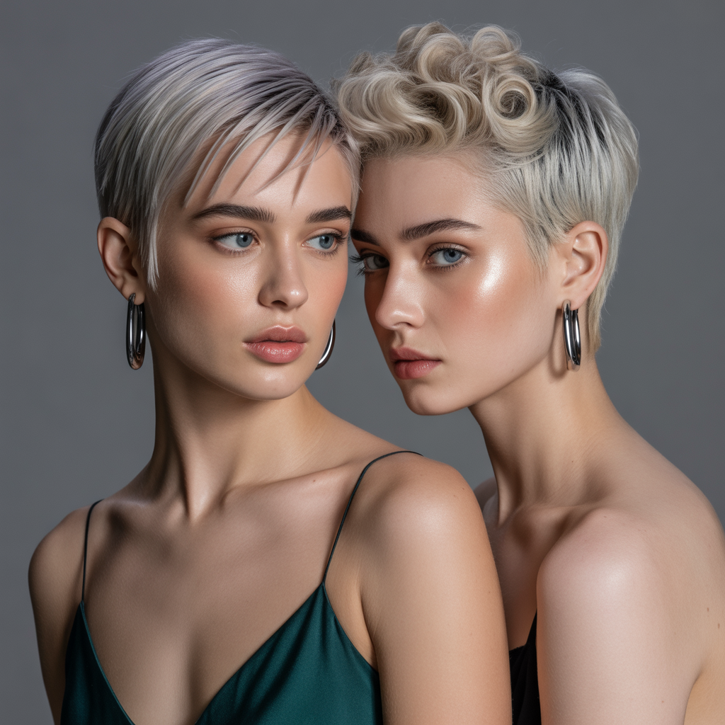 modern short haircuts for women