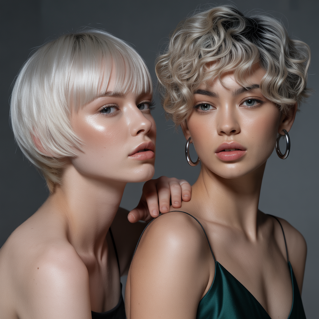 modern short haircuts for women