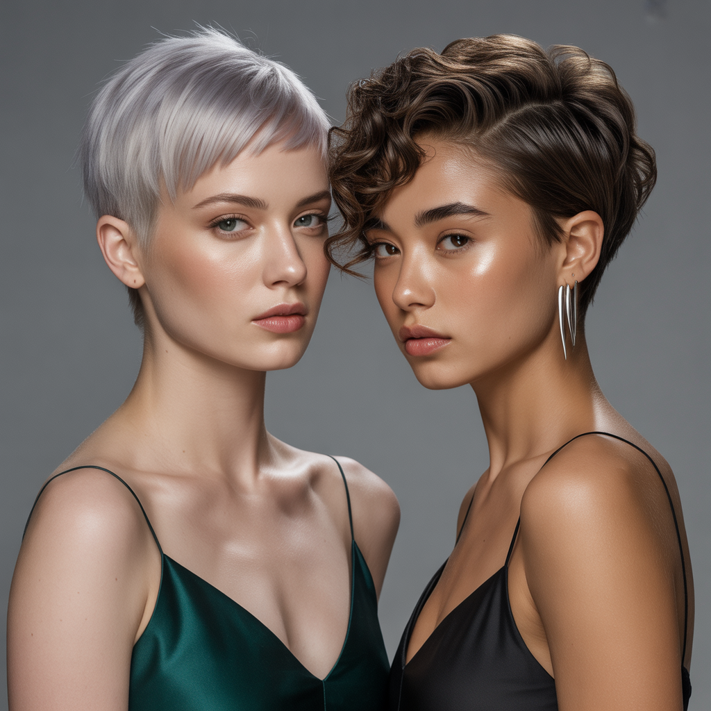 modern short haircuts for women