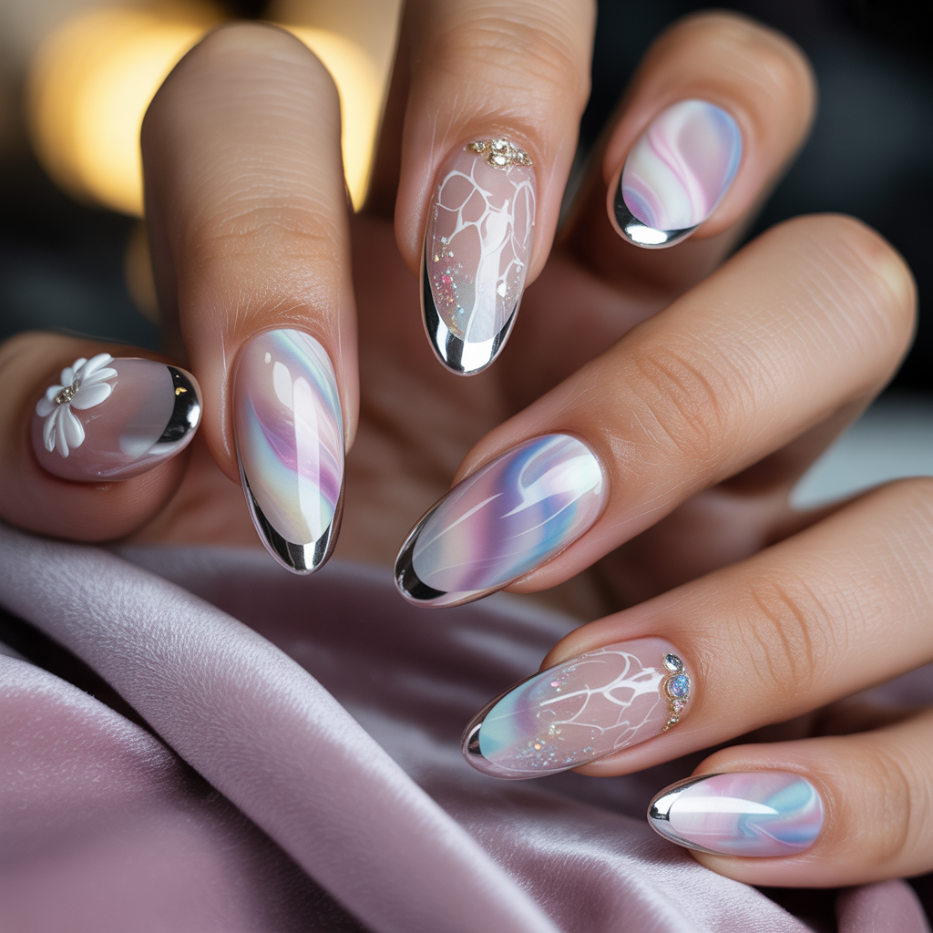 nails acrylic designs