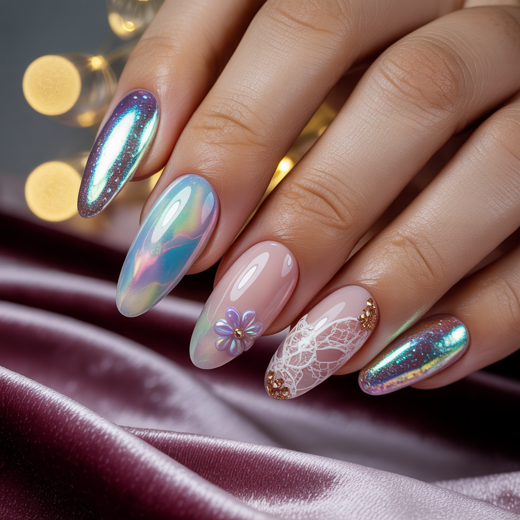 nails acrylic designs