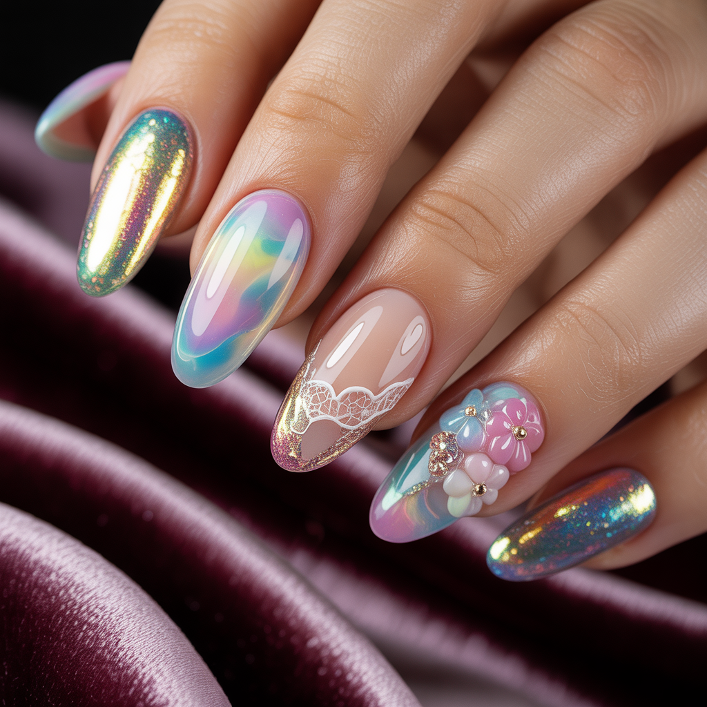 nails acrylic designs