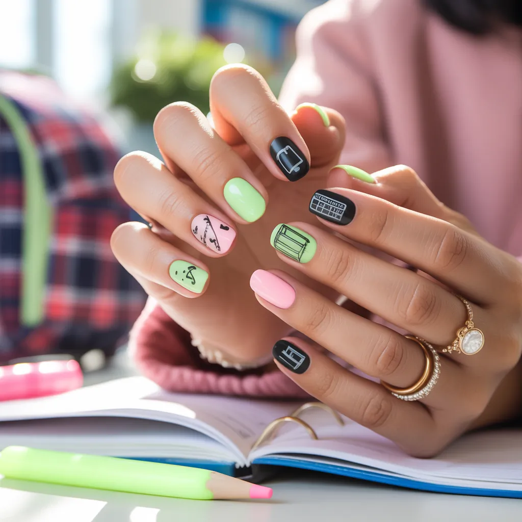 nails back to school