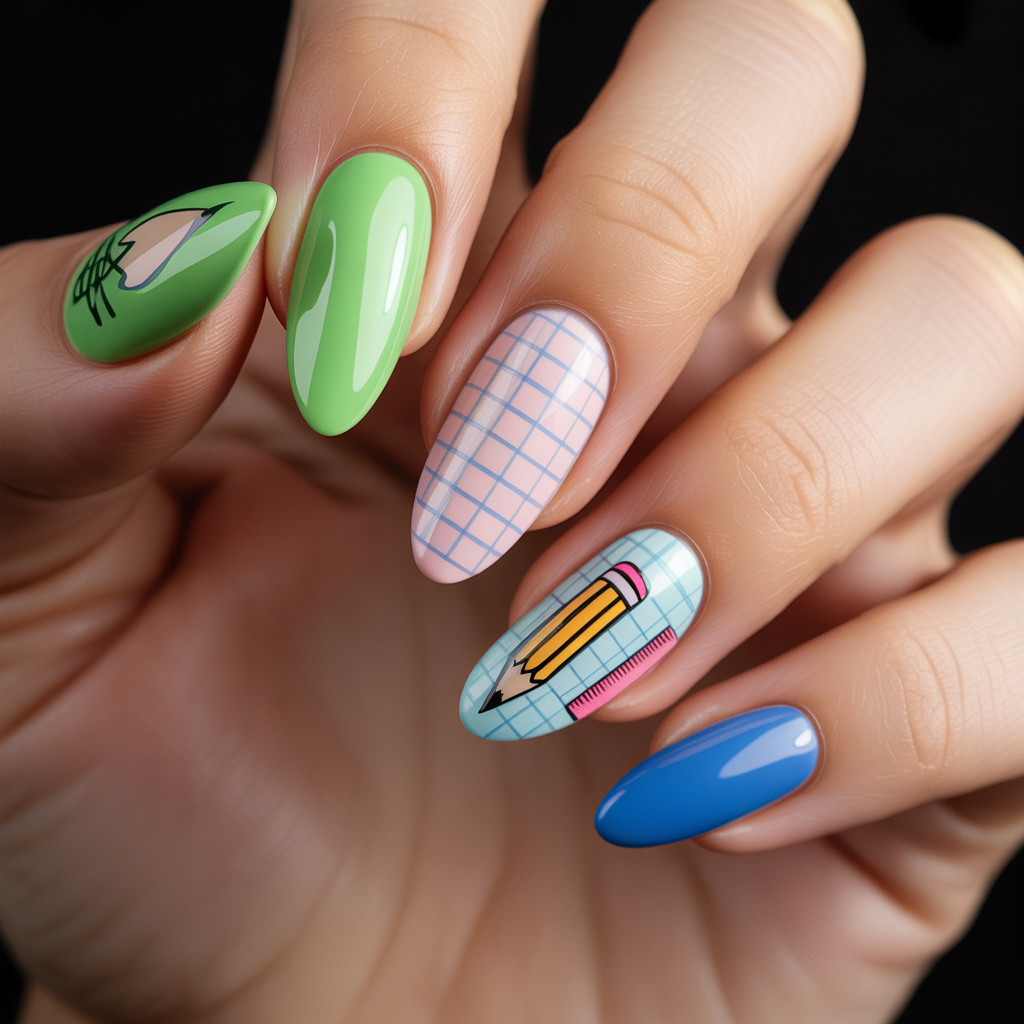 nails back to school