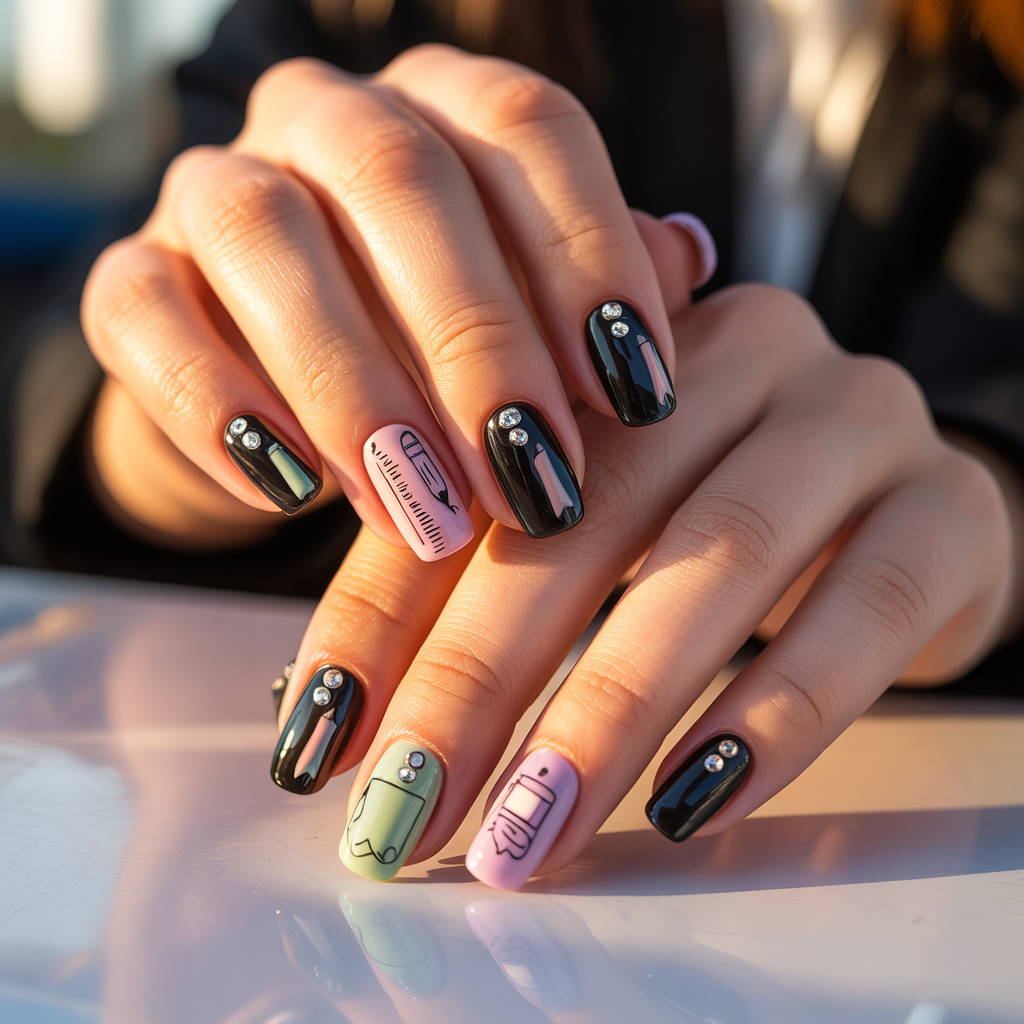 nails back to school