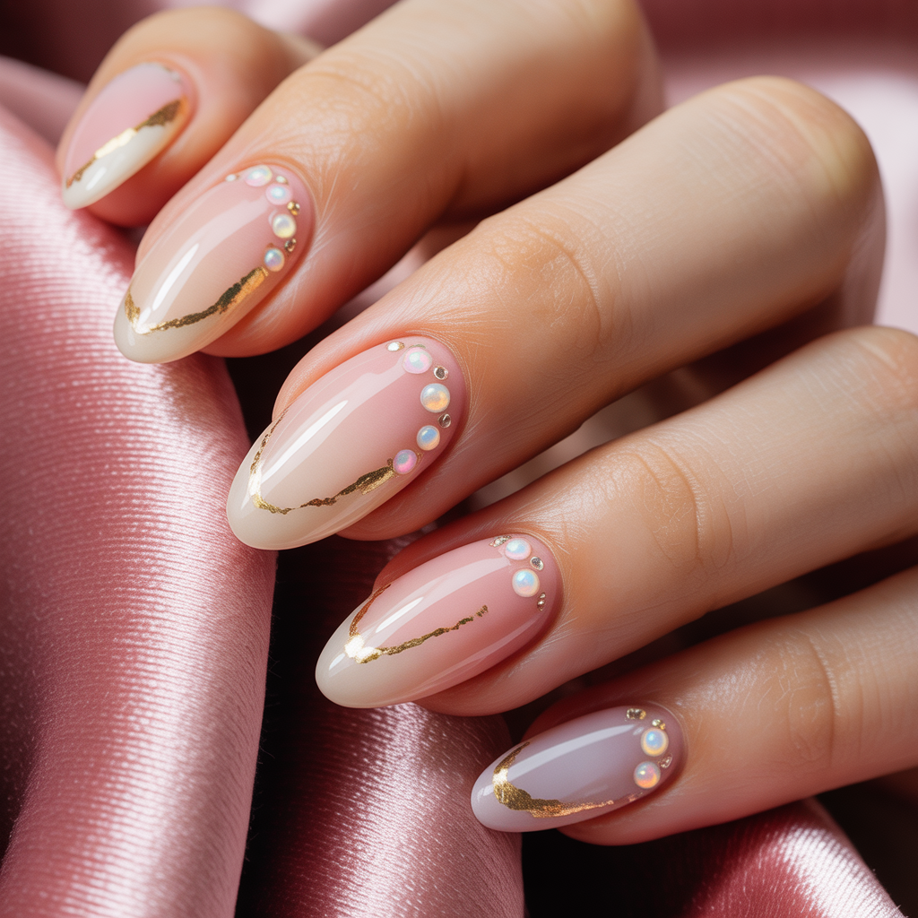nails design almond