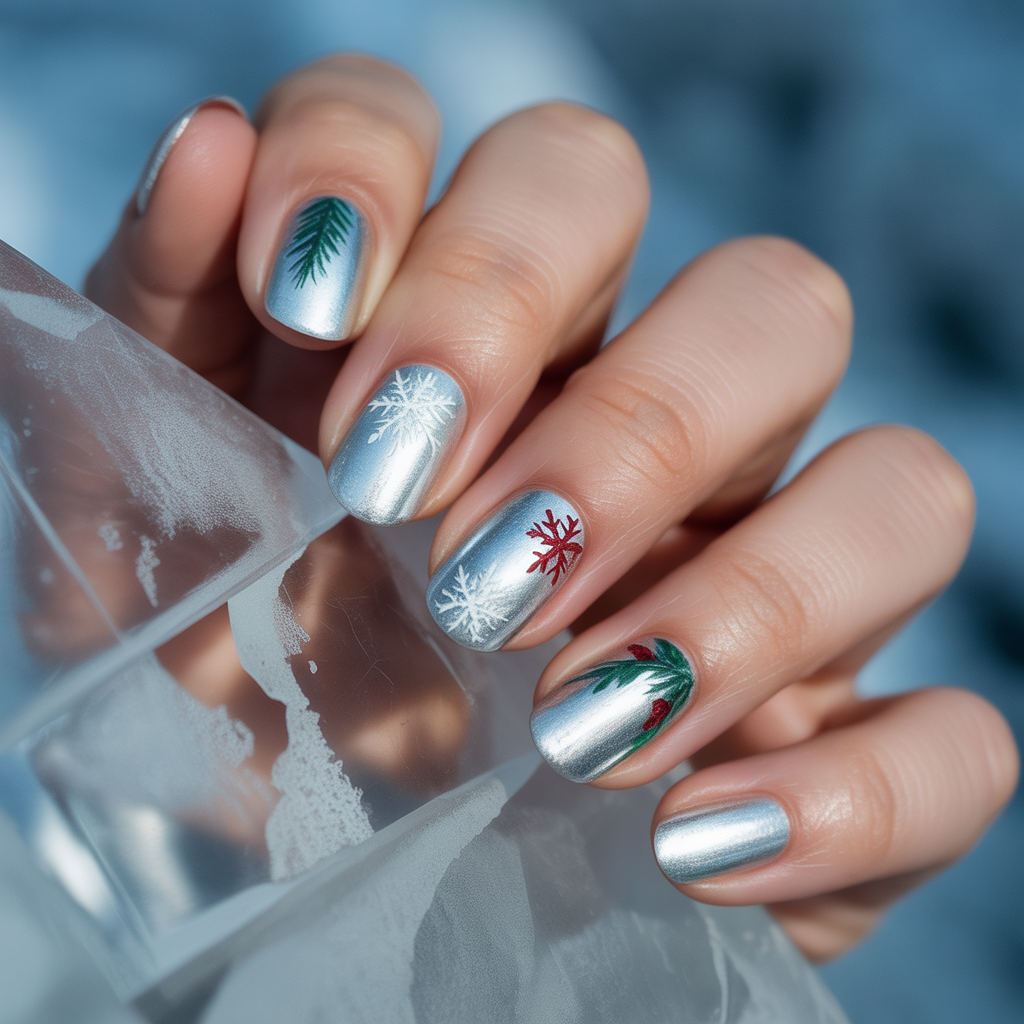 nails design winter
