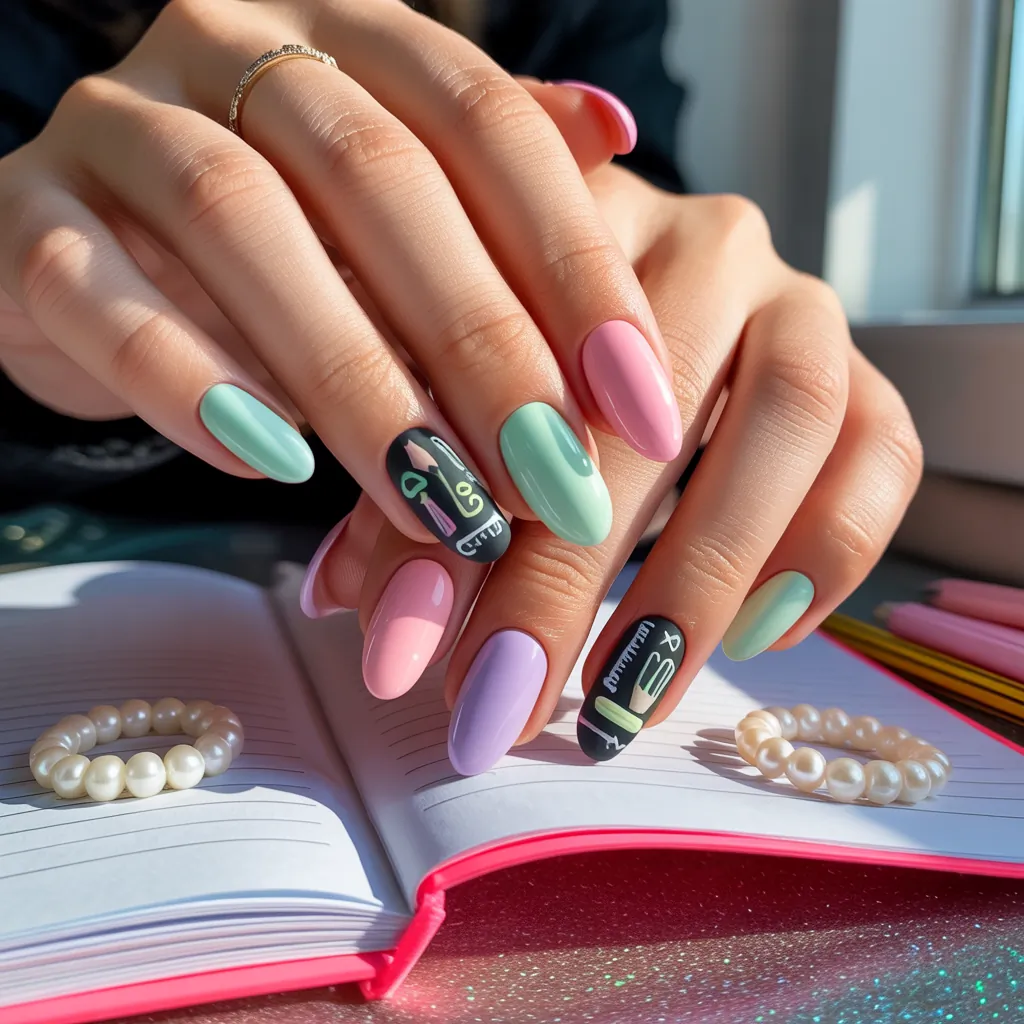nails for back to school