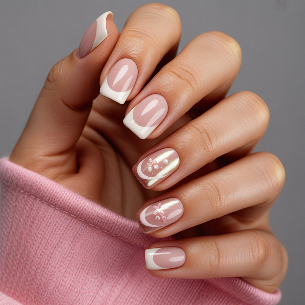 nails french design