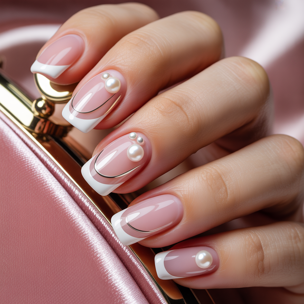nails french design