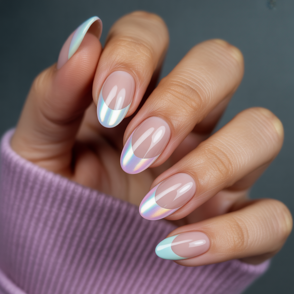 nails french tip design