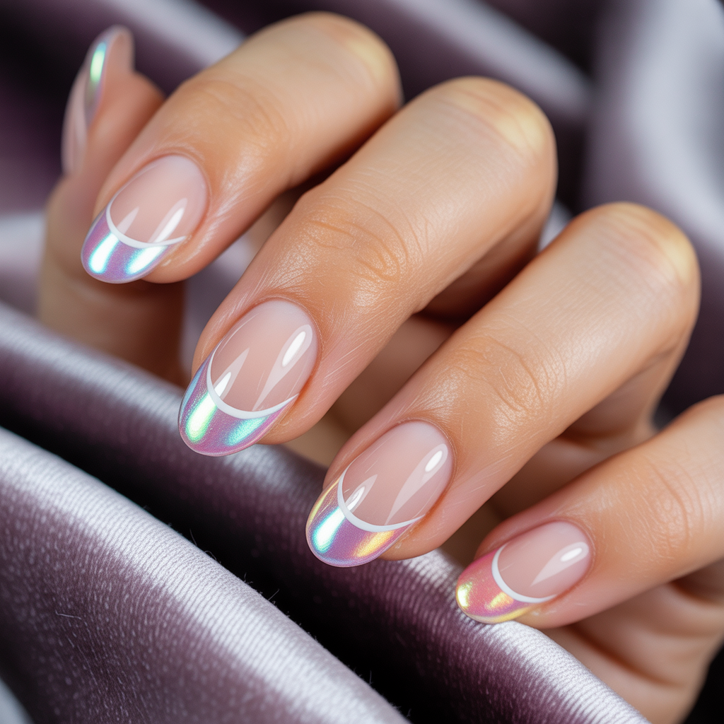 nails french tip design