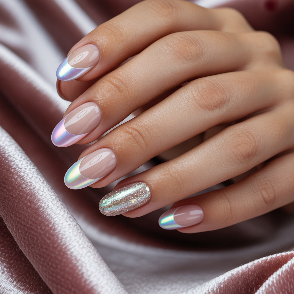 nails french tip design