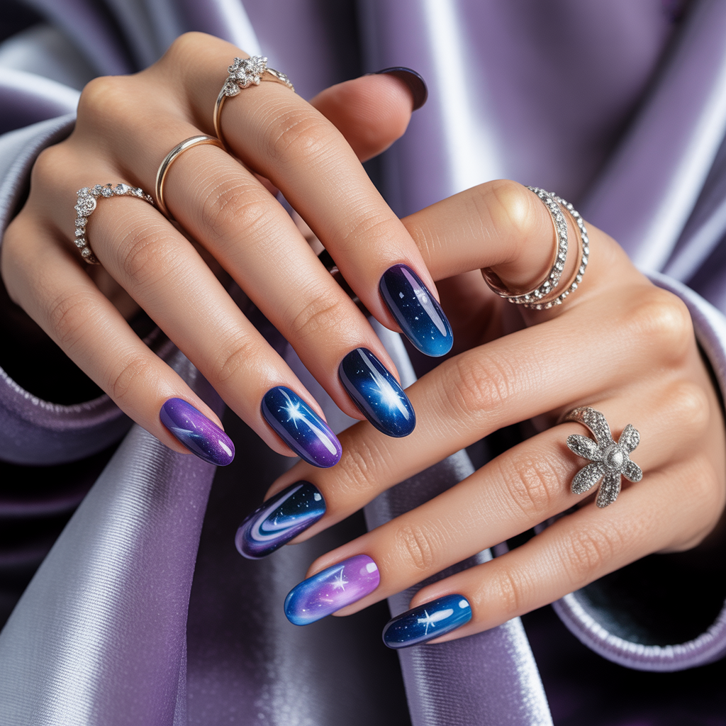 nails galaxy