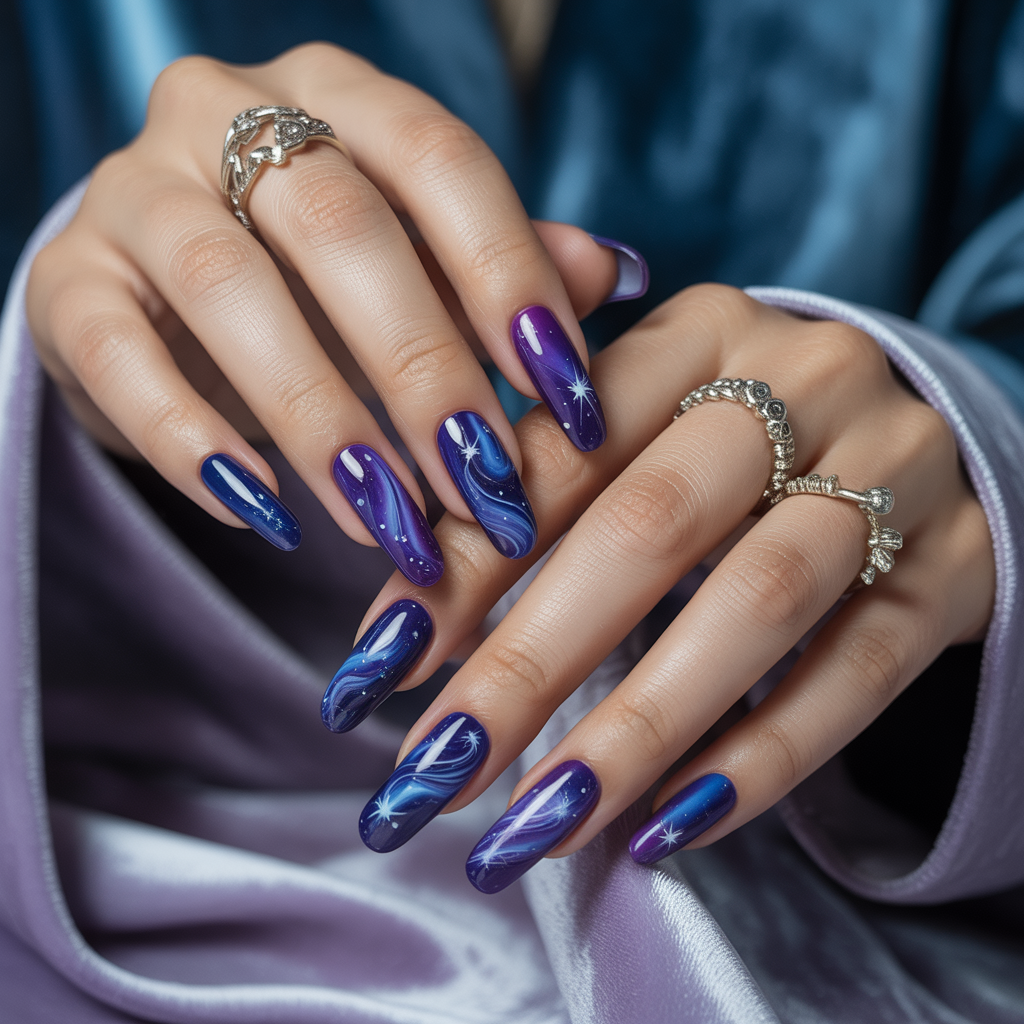 nails galaxy