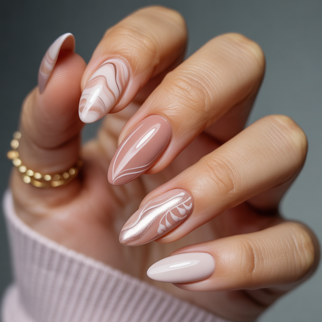 nails ideas almond
