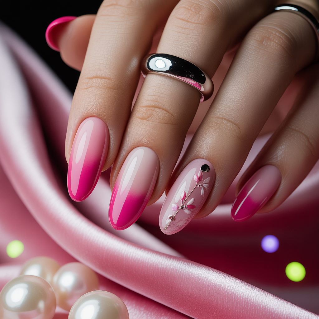 nails ideas pink