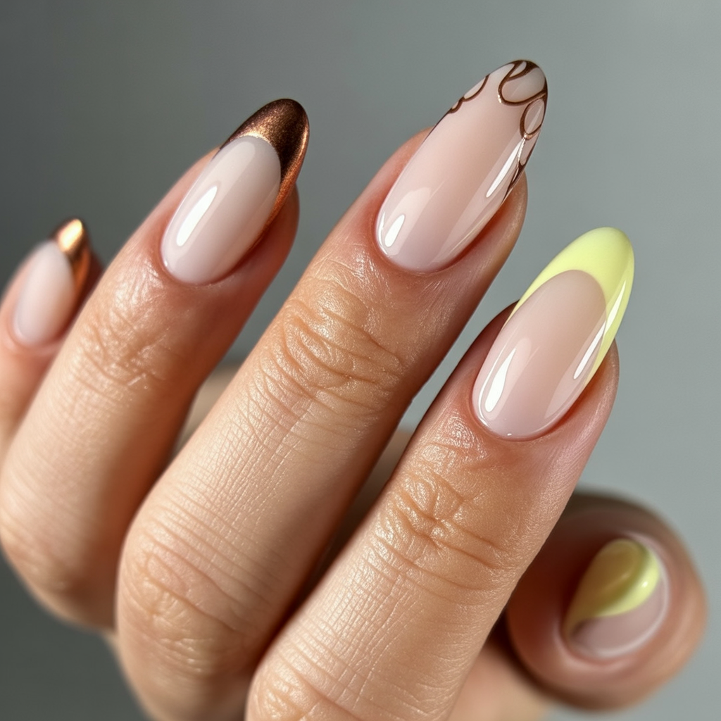 nails inspo almond