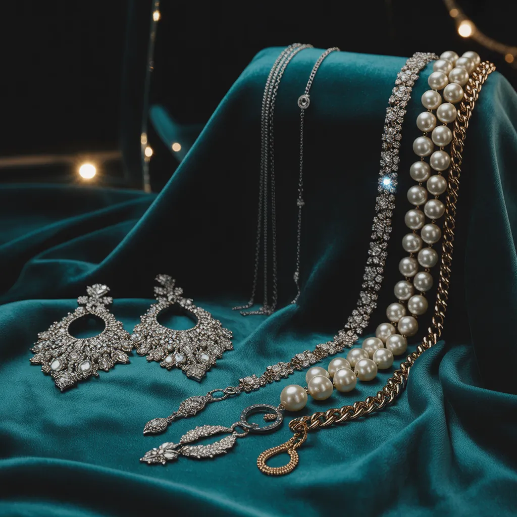 necklace ideas to wear with big dangling earrings