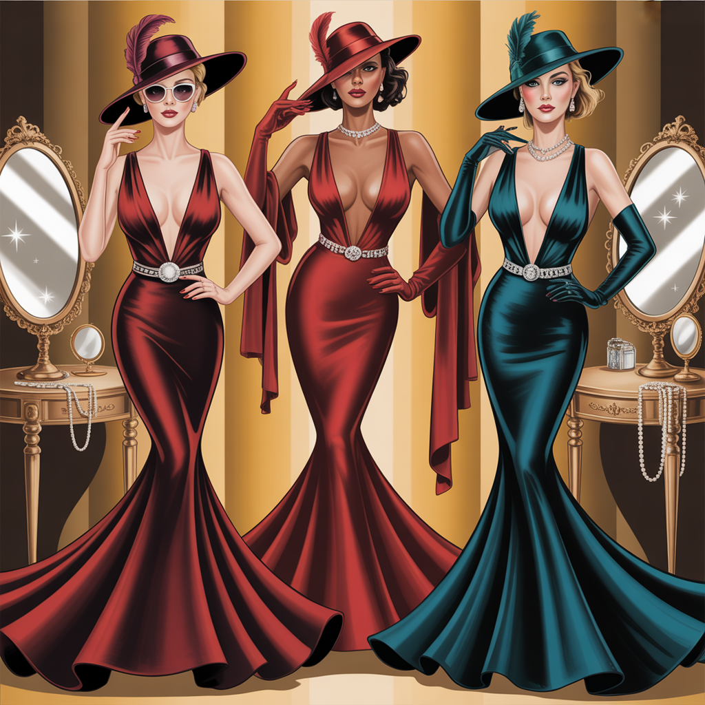 old hollywood outfits