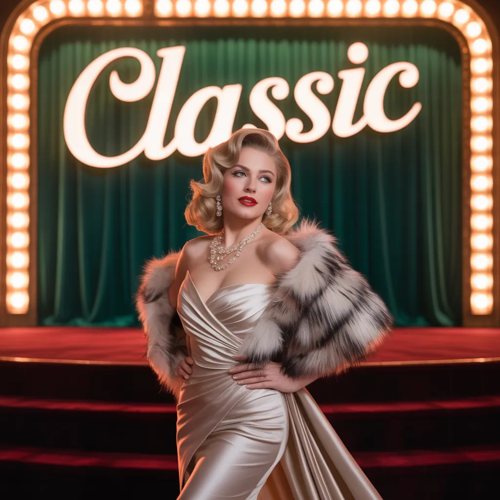 old hollywood outfits