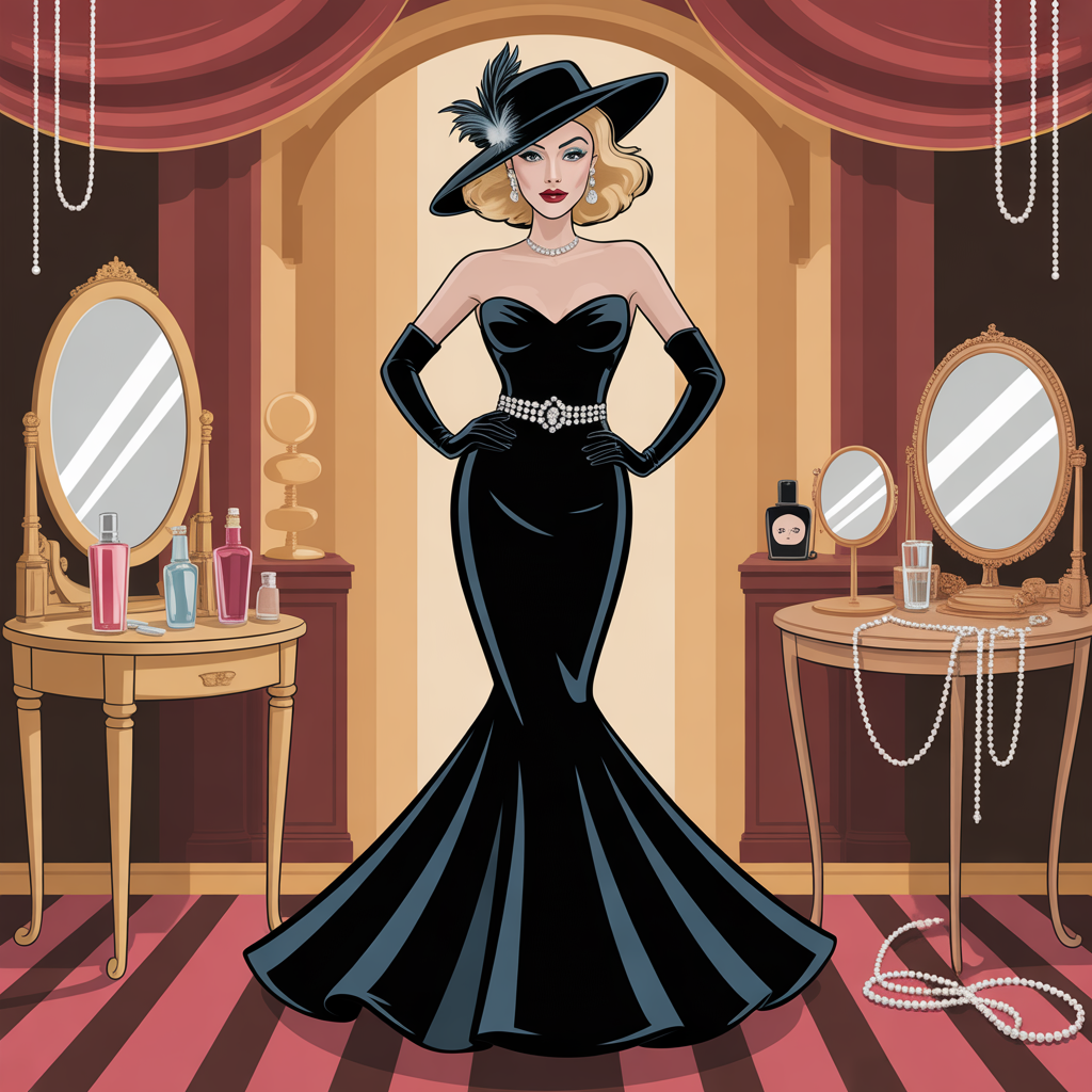 old hollywood outfits