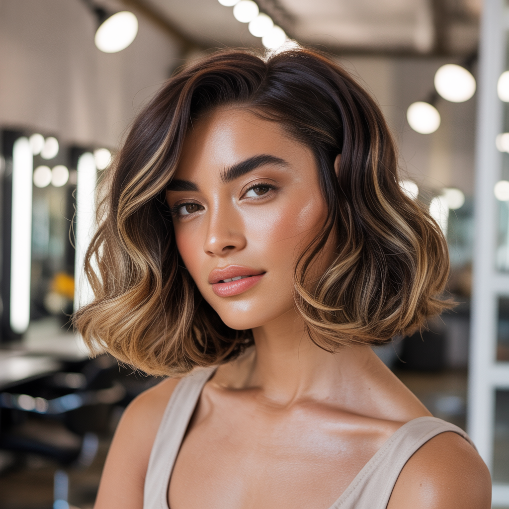 ombre bob hairstyles