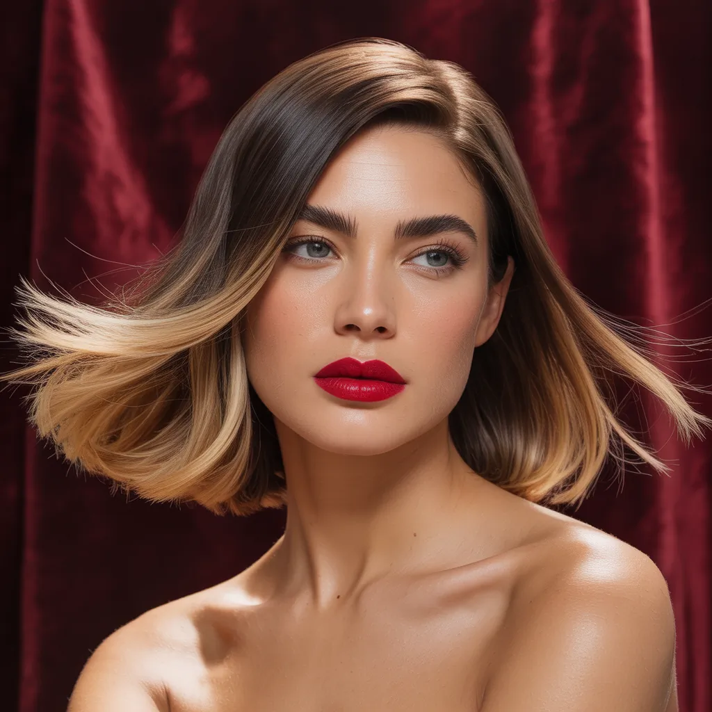 ombre bob hairstyles