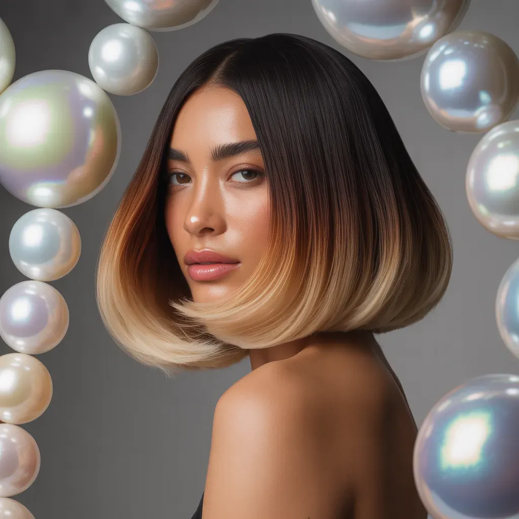 ombre bob hairstyles