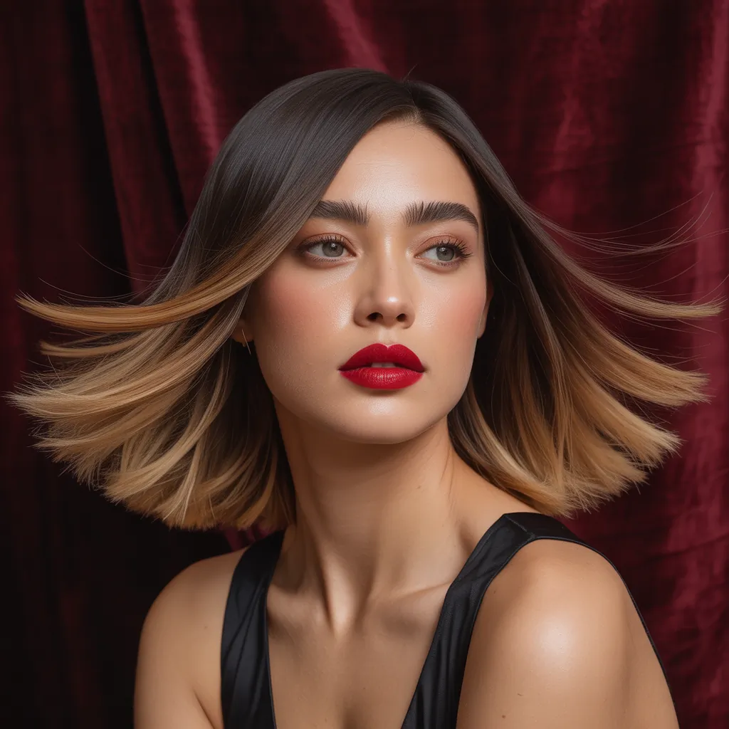 ombre bob hairstyles