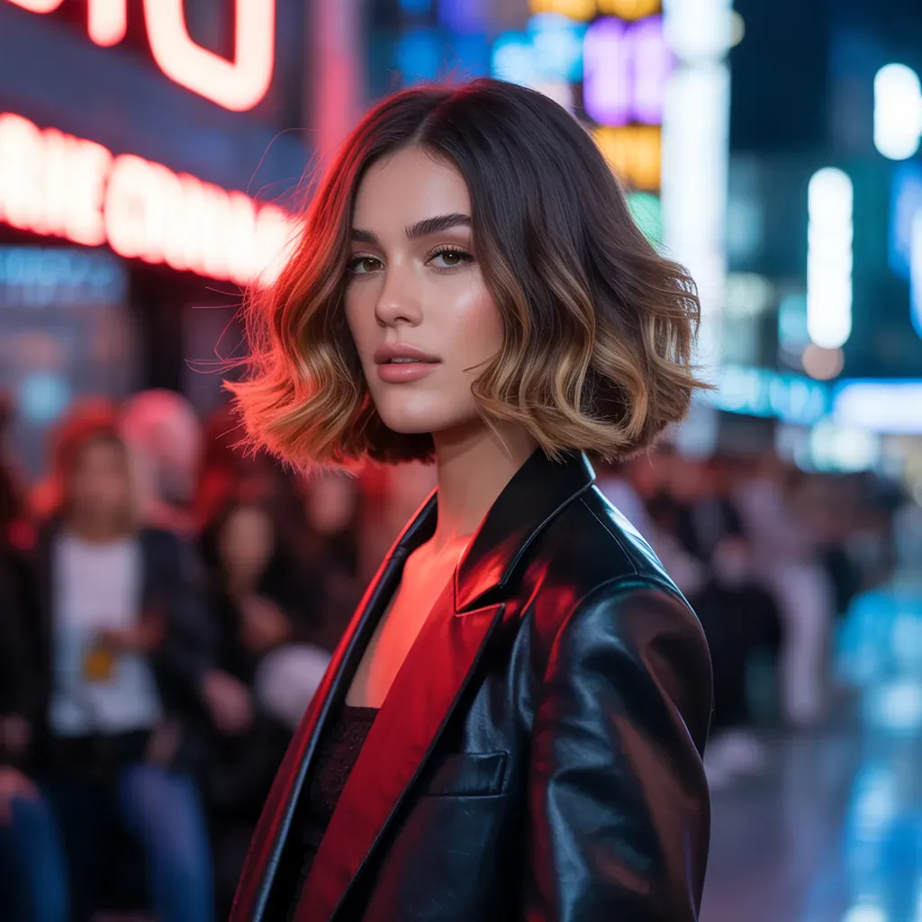 ombre bob hairstyles