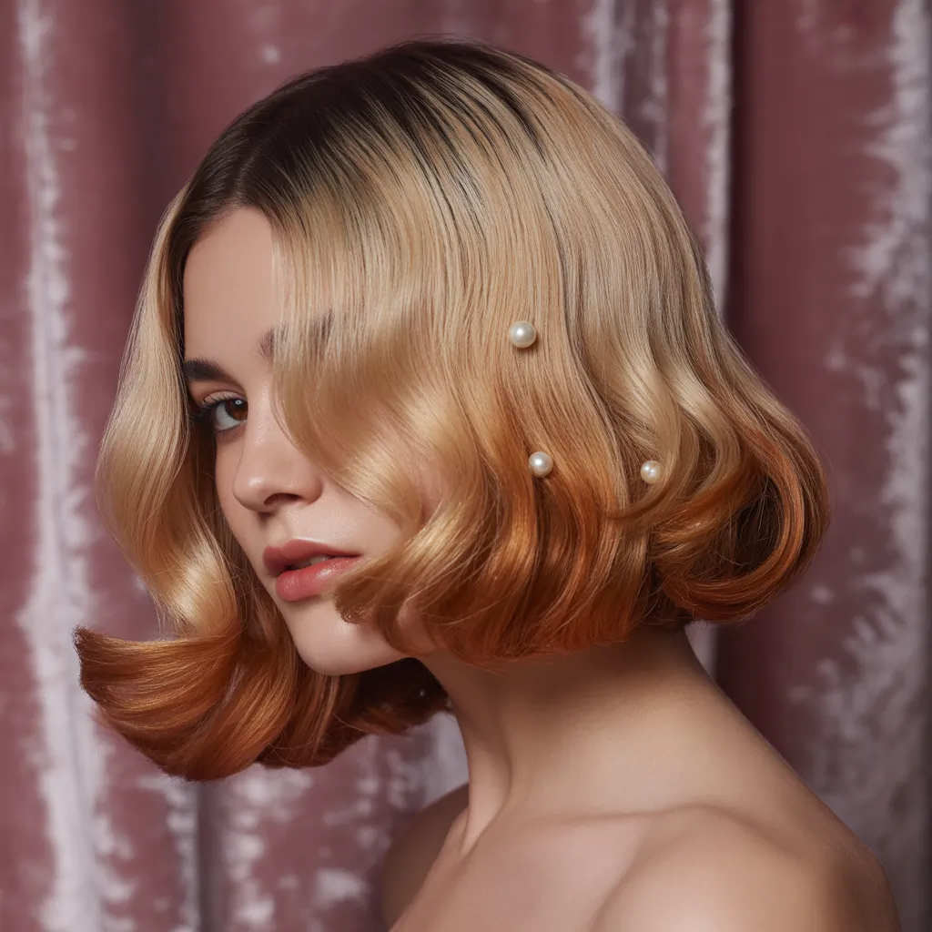 ombre bob hairstyles