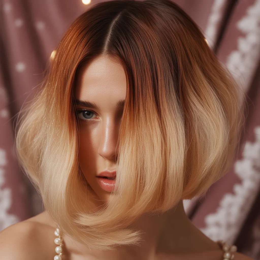 ombre bob hairstyles