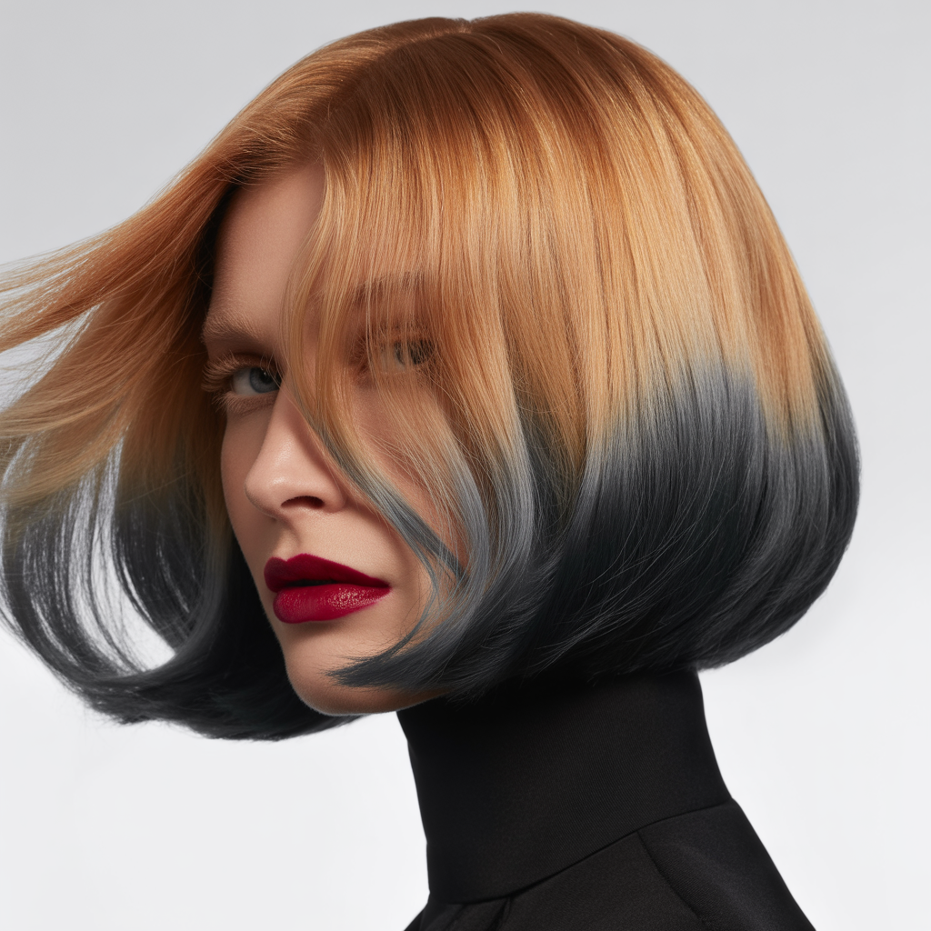 ombre bob hairstyles