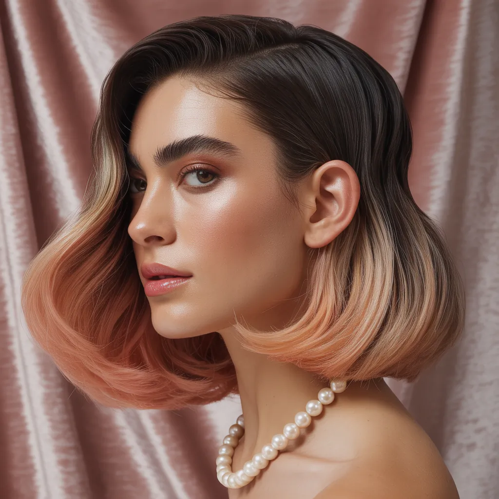 ombre bob hairstyles