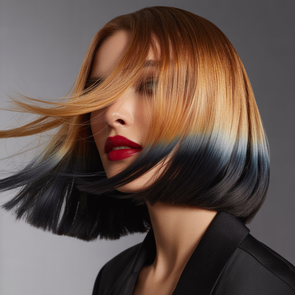 ombre bob hairstyles