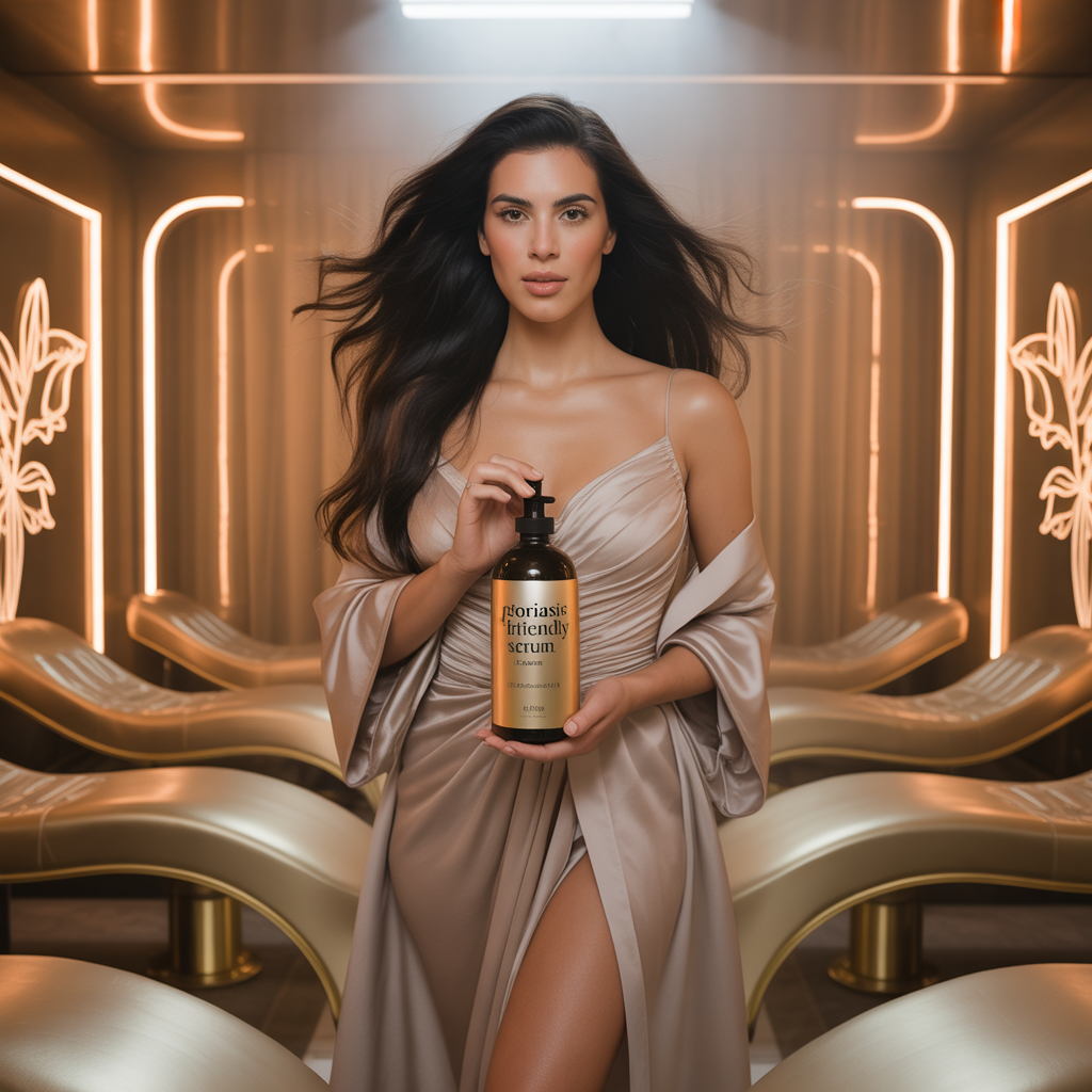 on kim kardashian tanning beds and psoriasis treatment