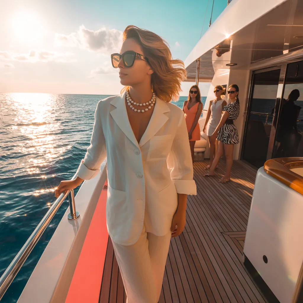 outfit ideas for yacht parties