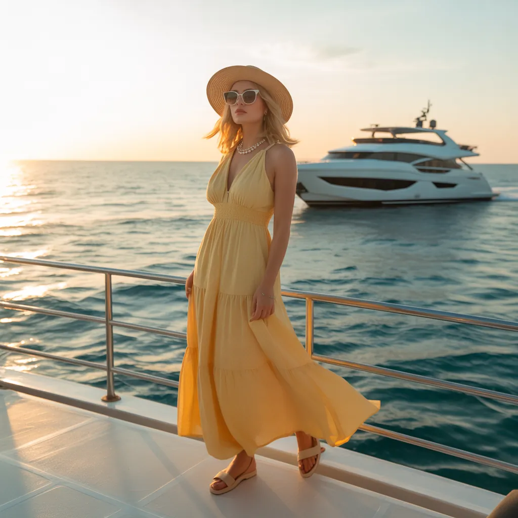 outfit ideas for yacht parties
