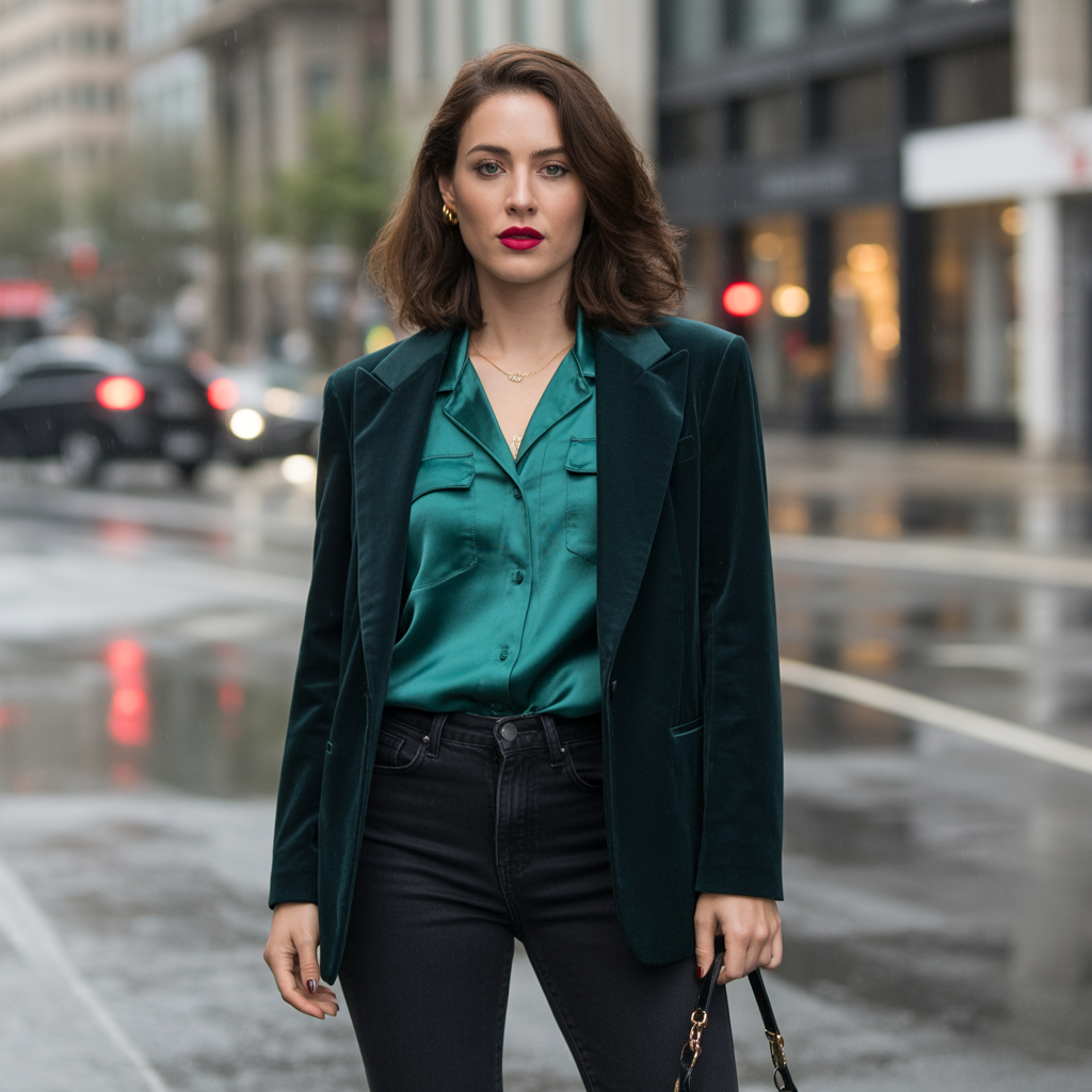 outfit with black jeans