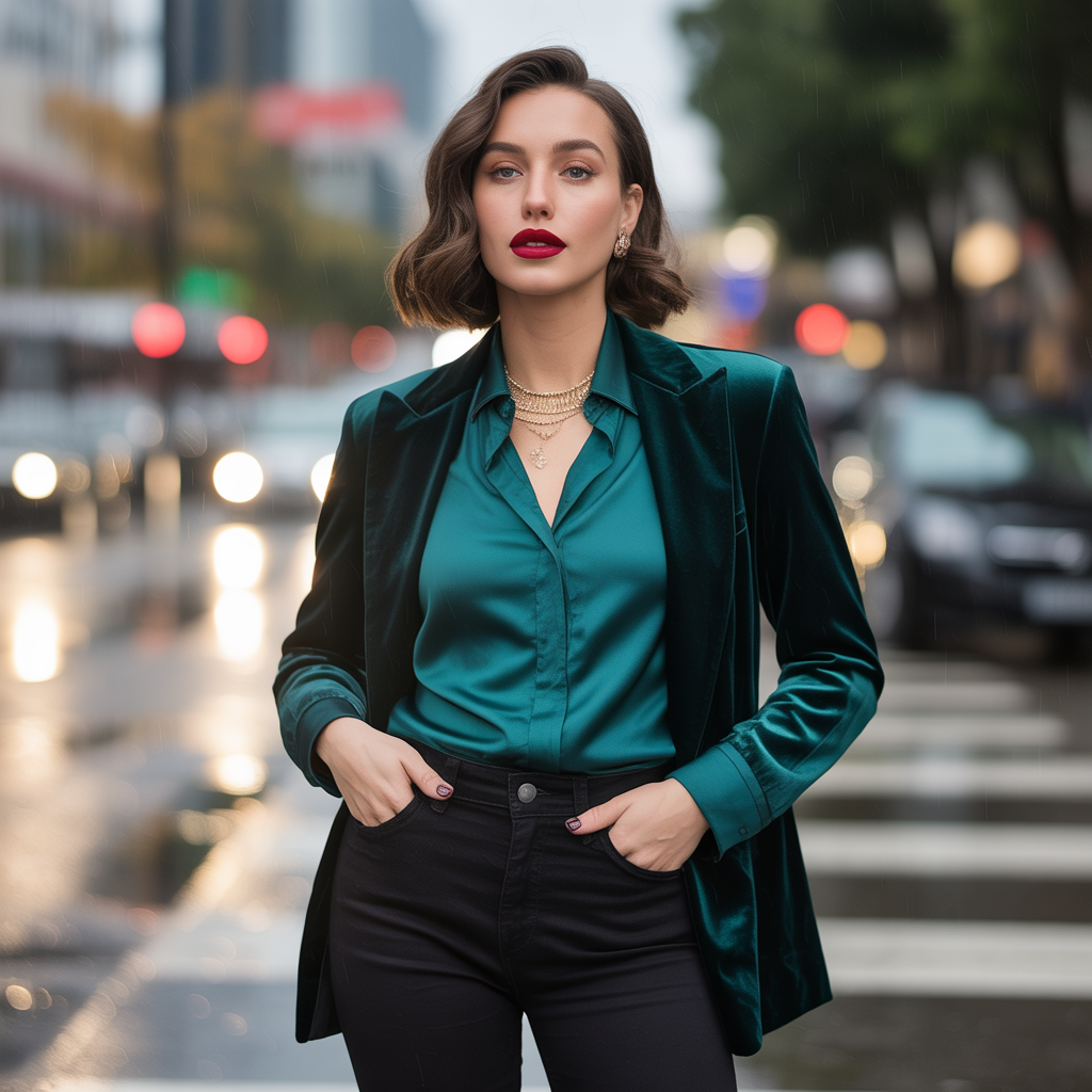 outfit with black jeans