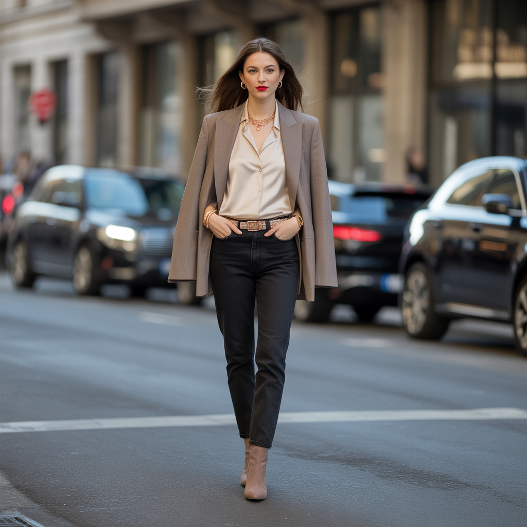 outfit with black jeans