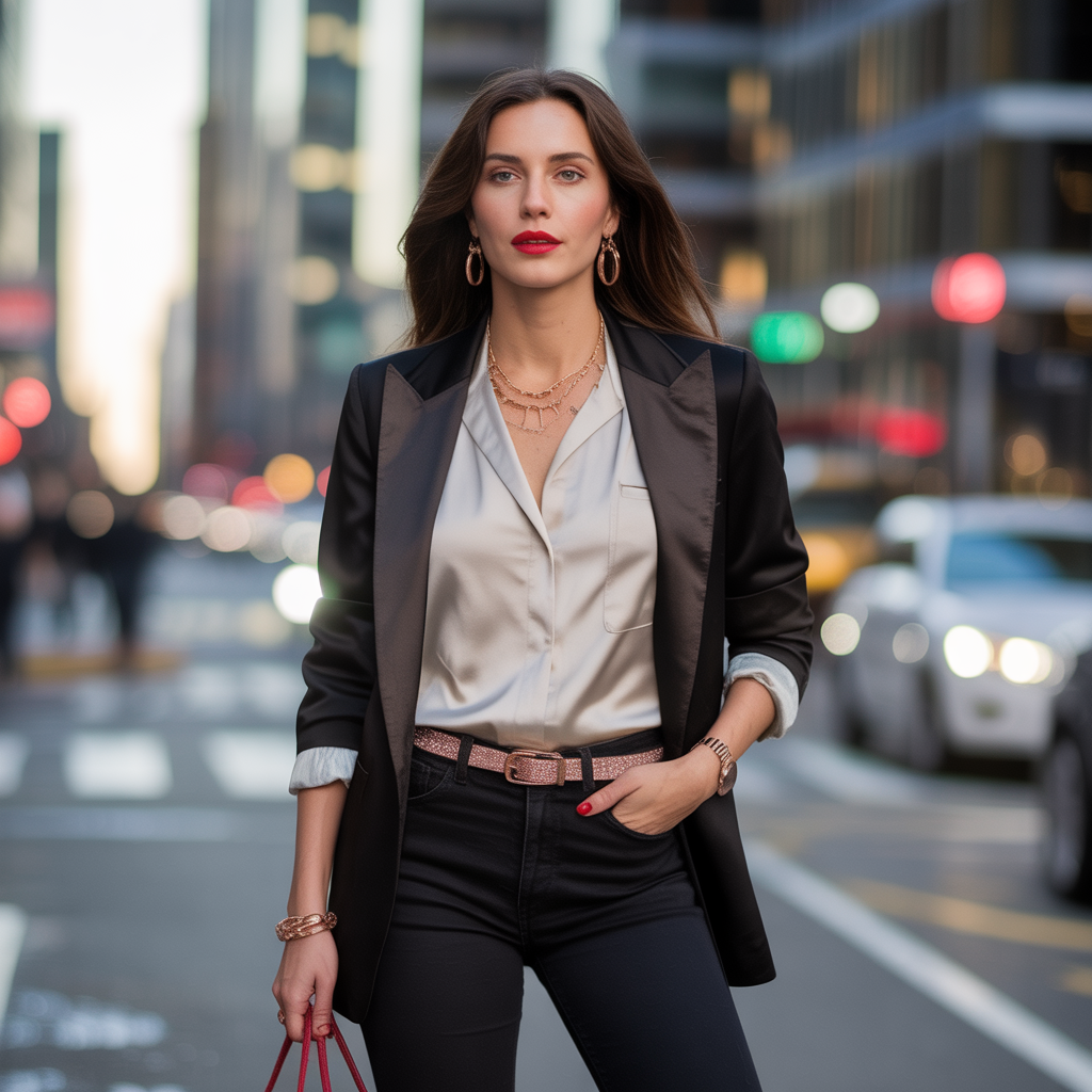 outfit with black jeans